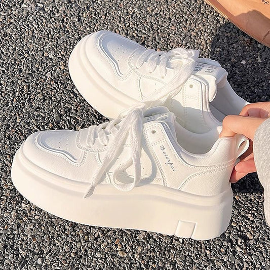 Chic Thick-Soled Sneakers (Product Code :3134)