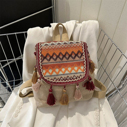 New High-looking ethnic style tassel bag (Product Code: 2021)