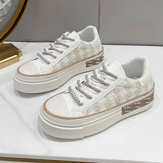 Niche Plaid Low-Tops (Product Code : SG1871)