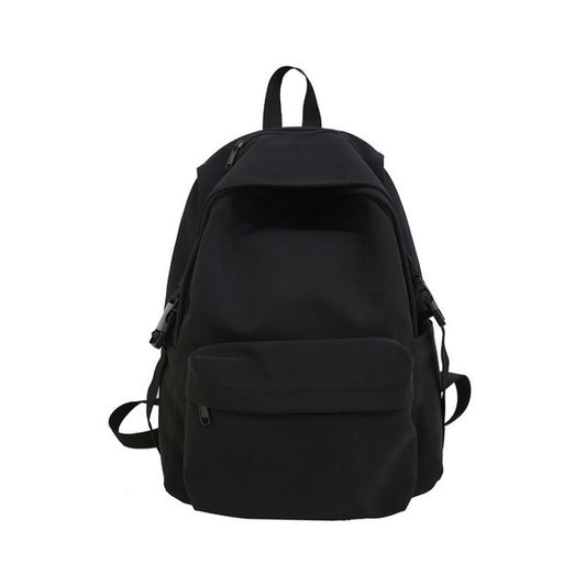 Cross-Border Pure Color Fashionable Nylon Backpack (Product Code: 3095)