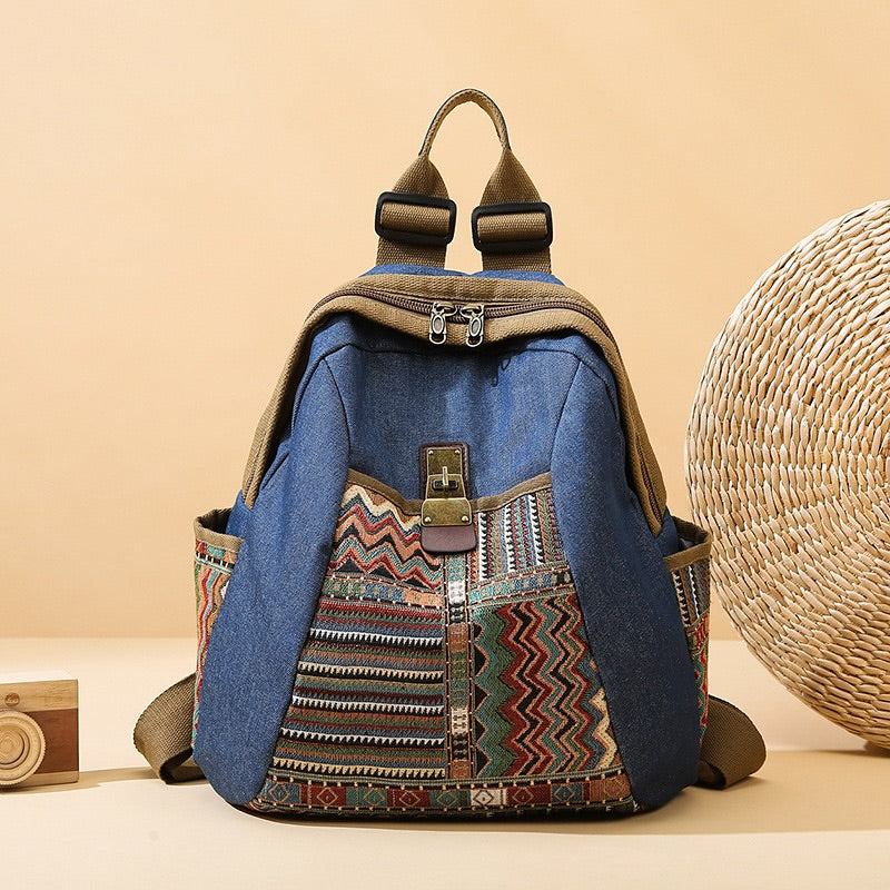 Ethnic Trend Backpack (Product Code : 3135)