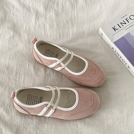 Retro Mary Jane Flats (Product Code : 3183)