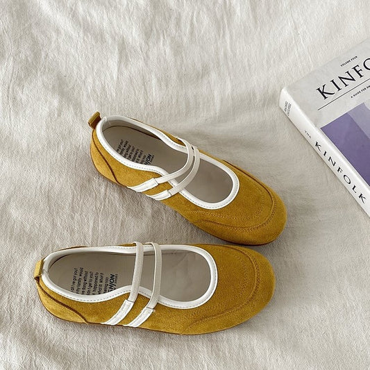 Retro Mary Jane Flats (Product Code : 3183)