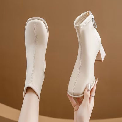 Thick Heel Urban Boots (Product Code : 3268)