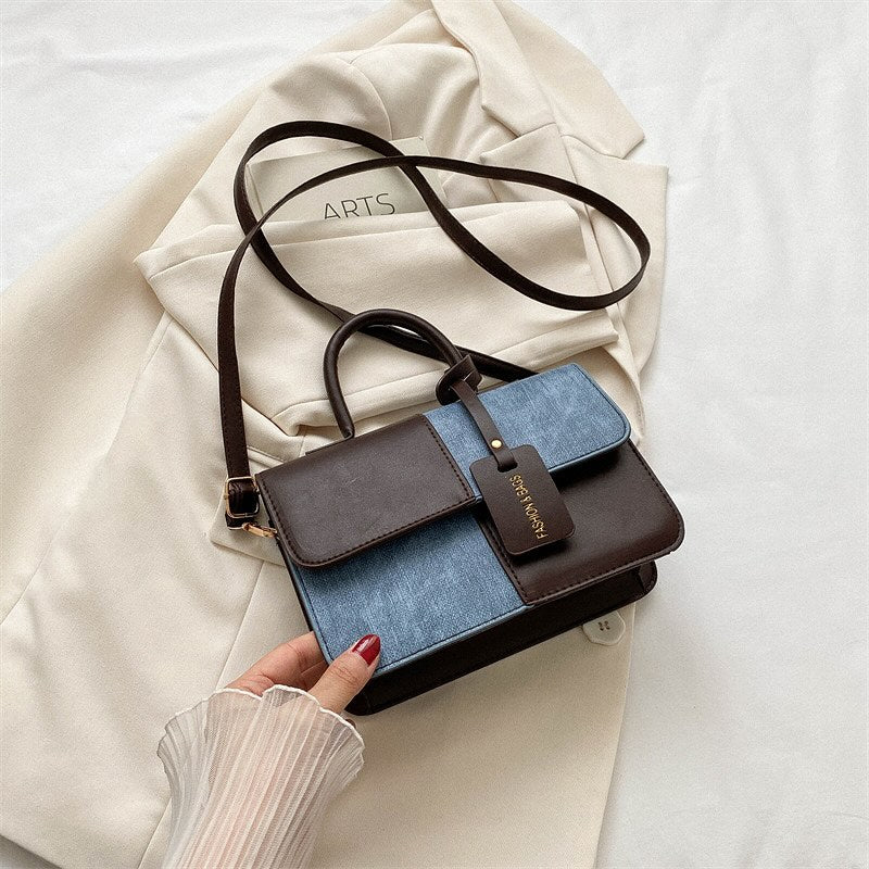 Elegant Crossbody Bag with Stylish Faux Leather Design (Product Code: 1906)