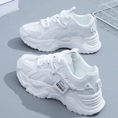 Trendy Korean All-Match Sporty Chunky Sneakers (Product Code: 1769)