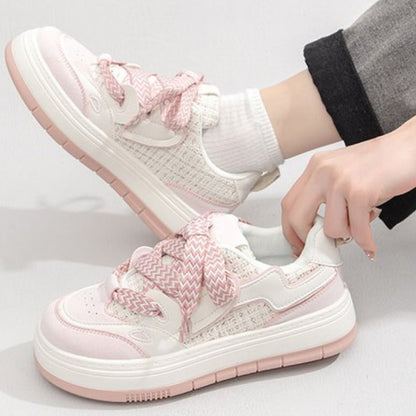 Trendy Korean Platform Sneakers for Women (Product Code: 1924)