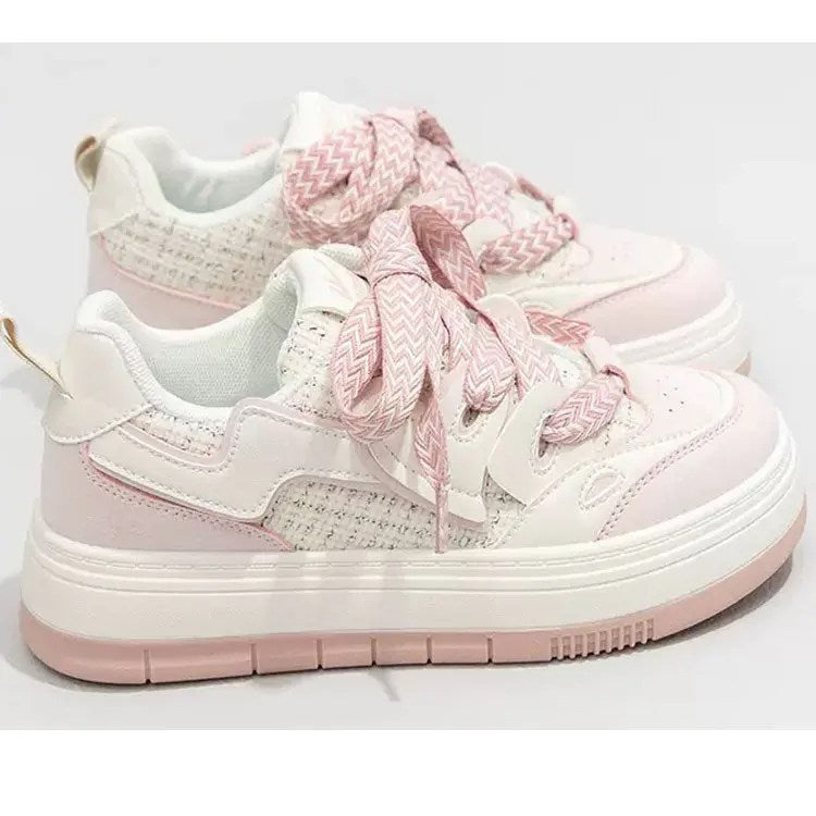 Trendy Korean Platform Sneakers for Women (Product Code: 1924)