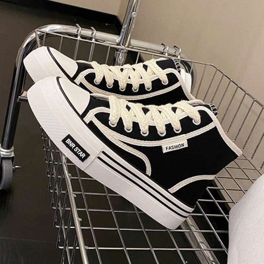 Thick-Soled Canvas Shoes (Product Code : 1944)