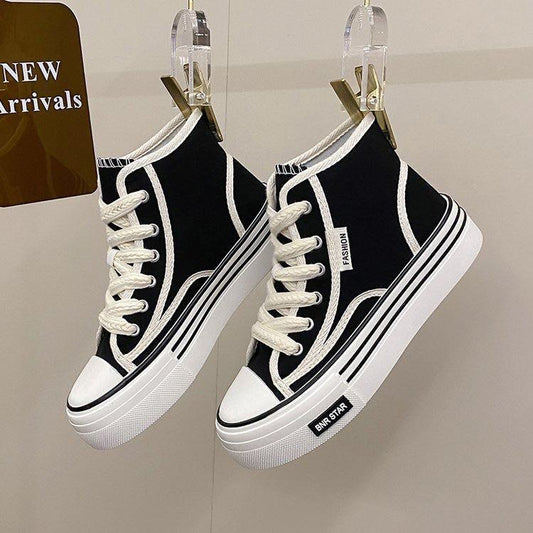 Thick-Soled Canvas Shoes (Product Code : 1944)