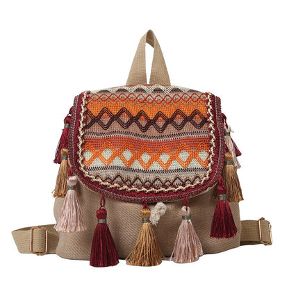 New High-looking ethnic style tassel bag (Product Code: 2021)