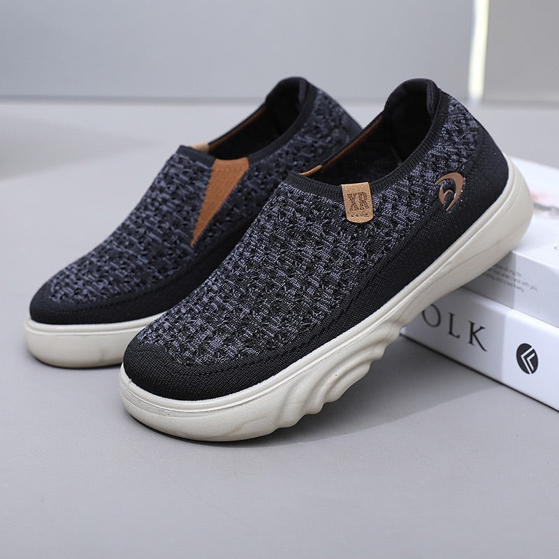 Knitted Elastic Loafers (Product Code : 2061)