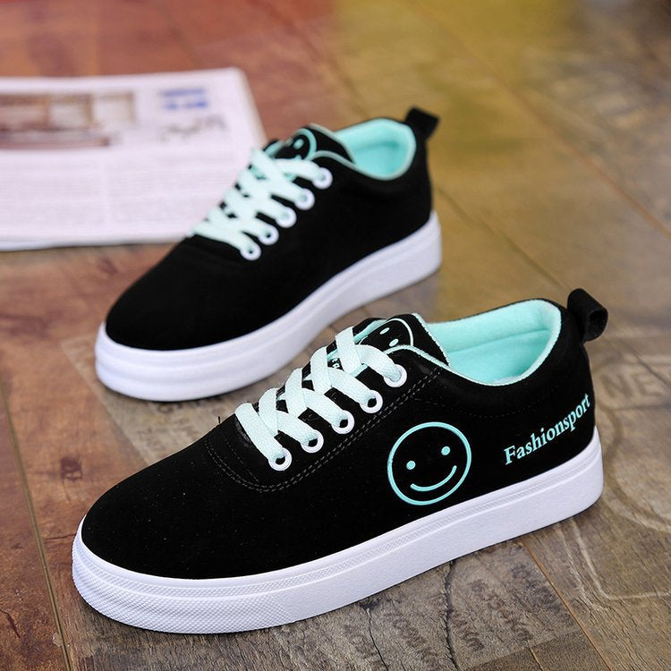 Classic Lace Up Walking Fashion Sneakers (Code: 0556)