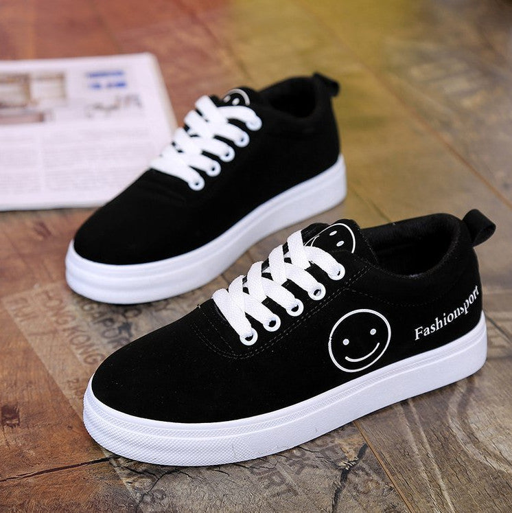 Classic Lace Up Walking Fashion Sneakers (Code: 0556)